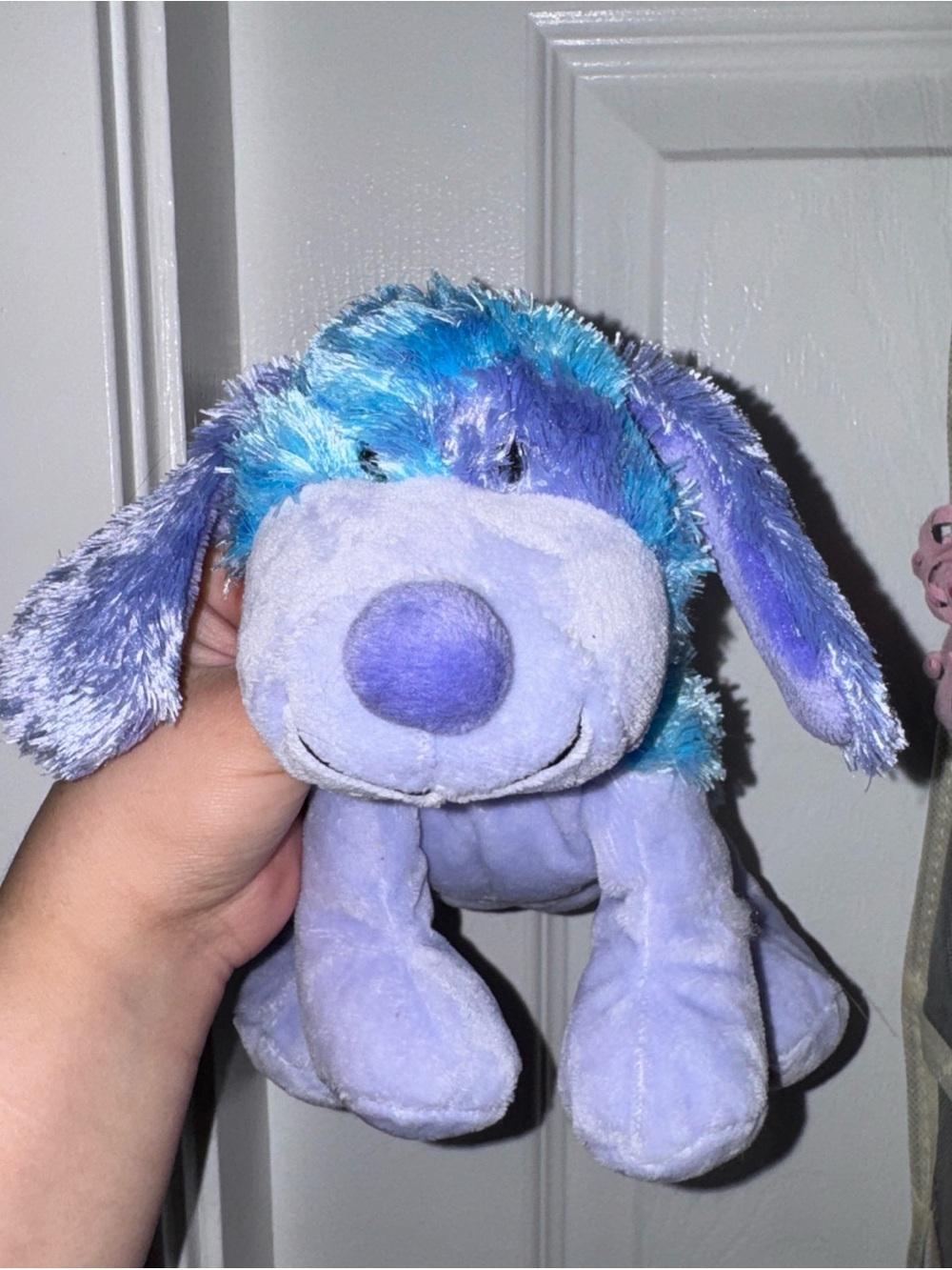 Webkinz Retired Blueberry Dog Cheeky Dog Puppy Plush NO Code HM443 Ganz
